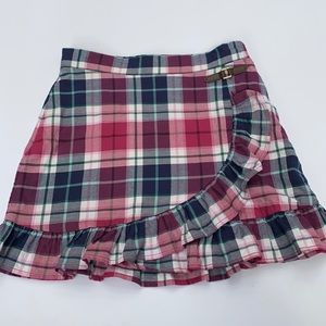 Janie & Jack plaid skirt girls 10 like new